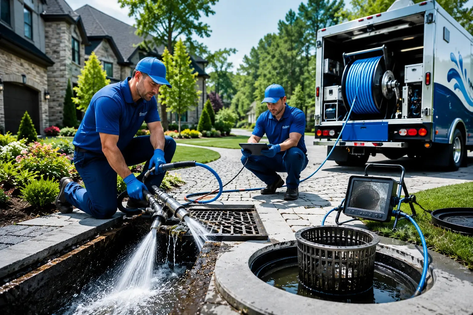Local outdoor drain cleaning professionals in Pell Lake, WI