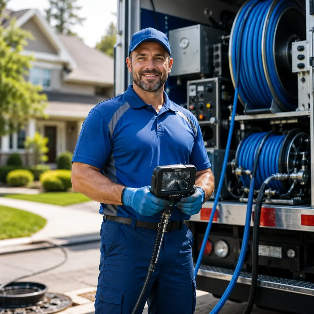 Local outdoor drain cleaning specialists in Pell Lake, WI